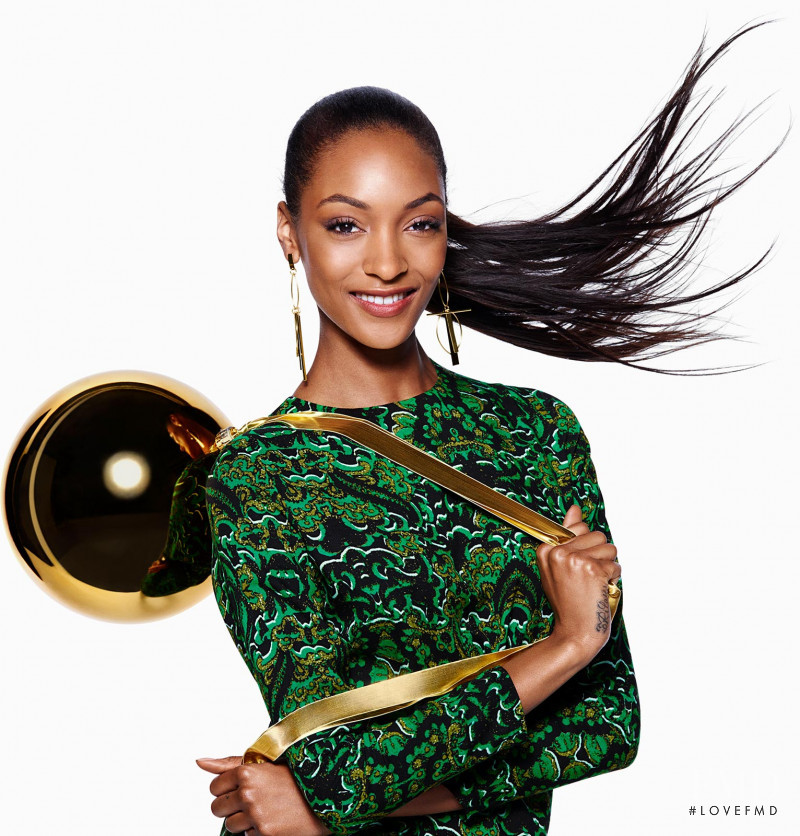 Jourdan Dunn featured in  the H&M advertisement for Holiday 2015