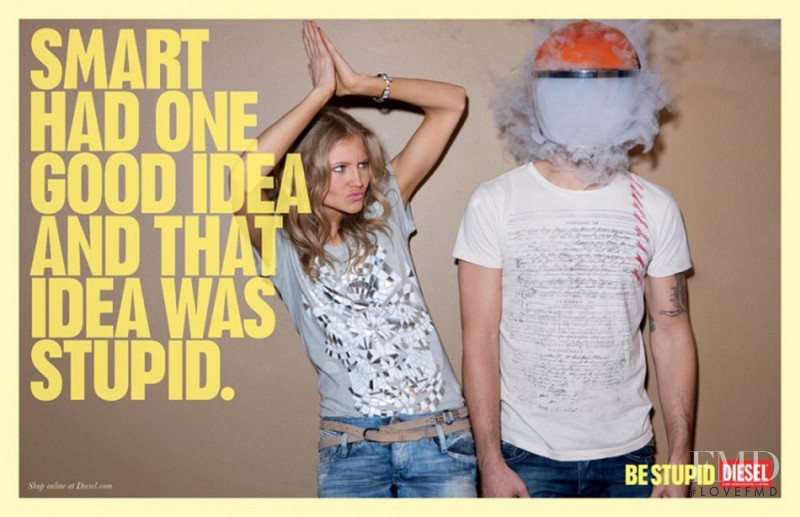 Diesel Be Stupid advertisement for Spring/Summer 2010