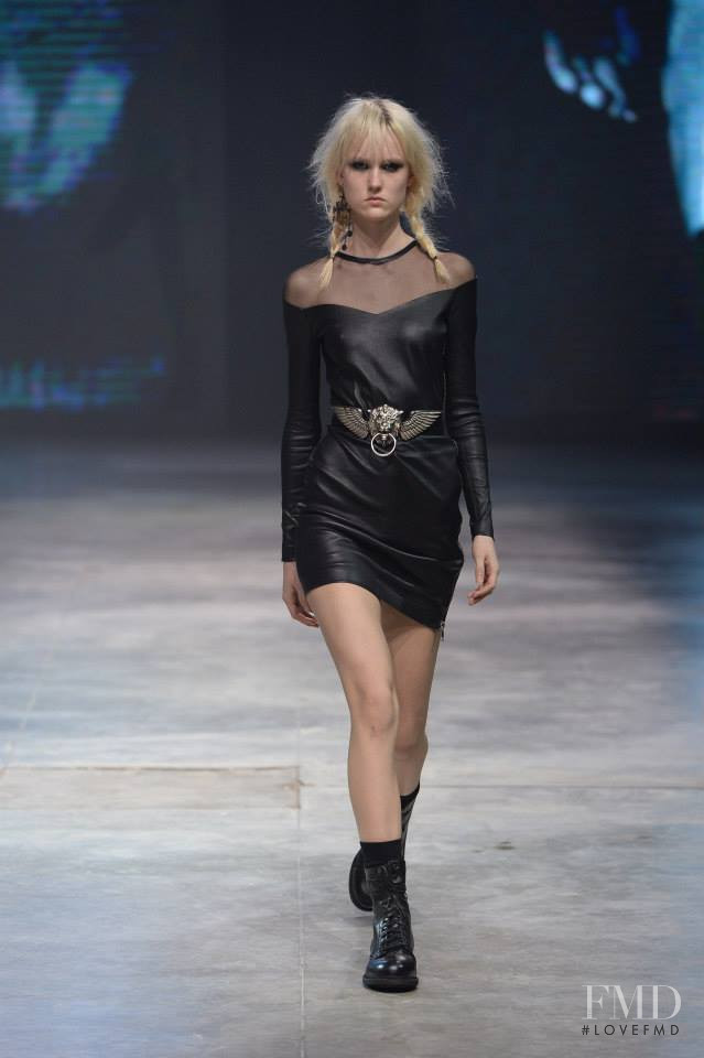 Harleth Kuusik featured in  the Diesel fashion show for Autumn/Winter 2014