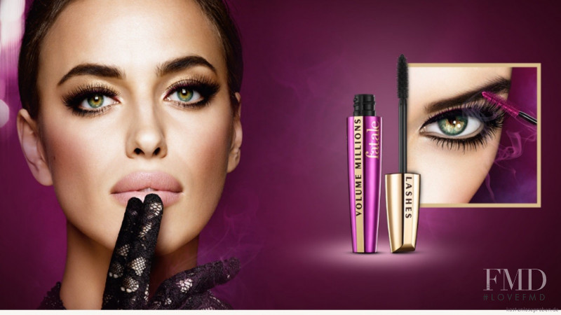 Bianca Balti featured in  the L\'Oreal Paris Volume Million Lashes Fatale Mascara advertisement for Autumn/Winter 2016