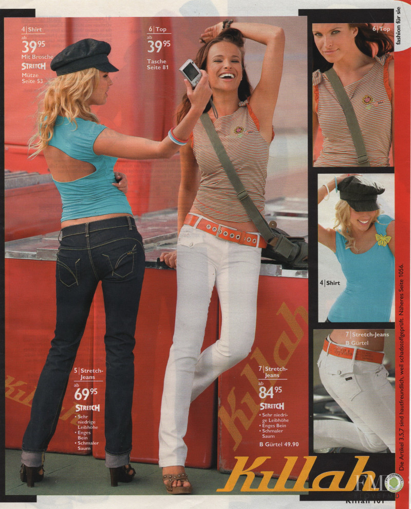 Ljupka Gojic featured in  the Otto catalogue for Autumn/Winter 2006