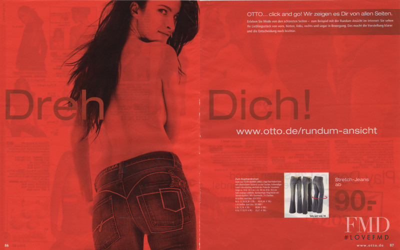 Ljupka Gojic featured in  the Otto catalogue for Spring/Summer 2007
