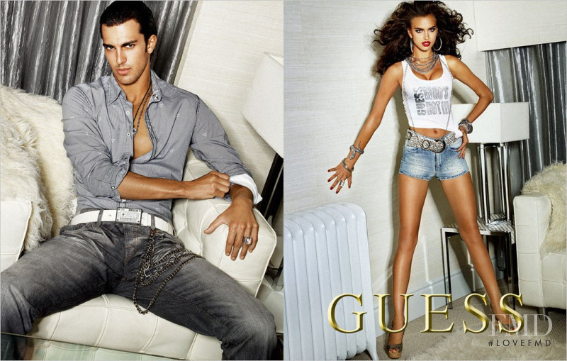 Clint Mauro featured in  the Guess advertisement for Spring/Summer 2009