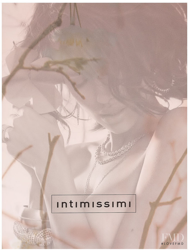 Irina Shayk featured in  the Intimissimi lookbook for Spring 2008