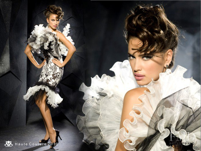 Irina Shayk featured in  the Dany Mizrachi lookbook for Spring/Summer 2010