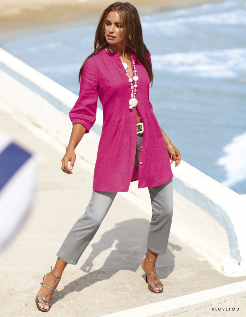 Irina Shayk featured in  the Madeleine catalogue for Spring/Summer 2011