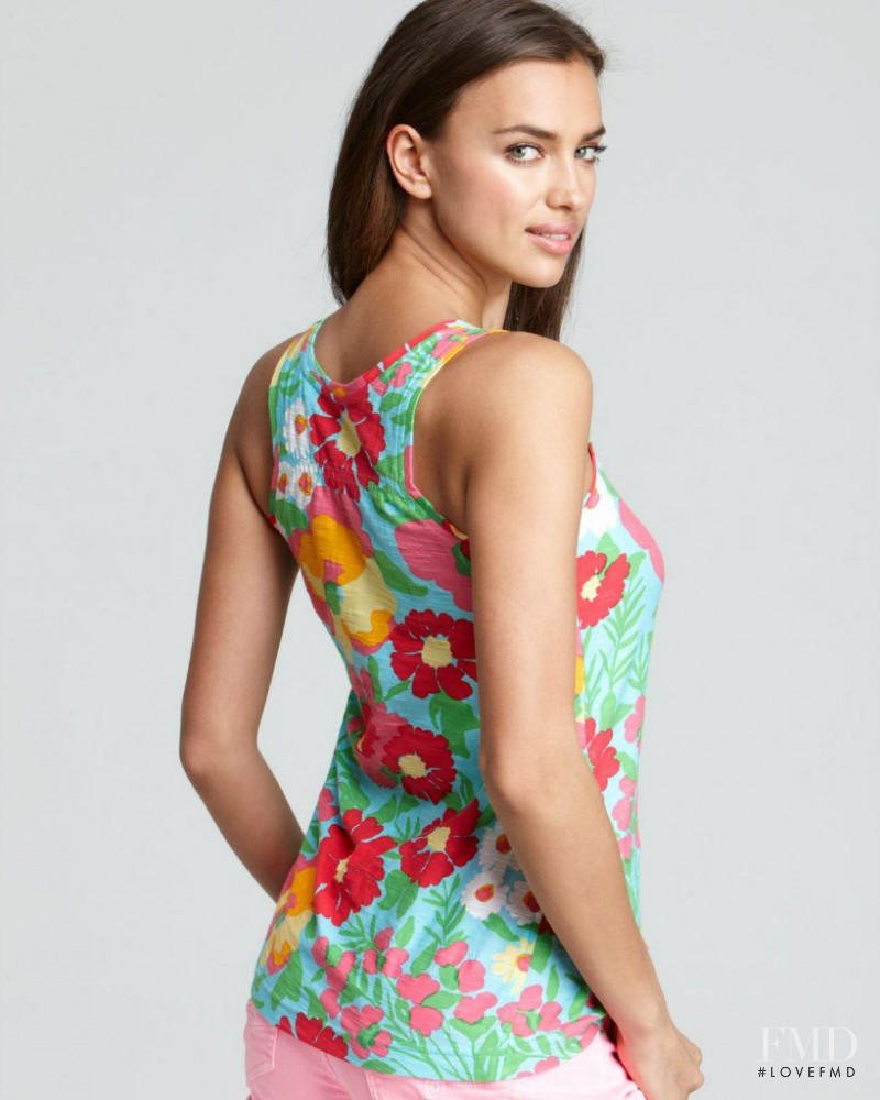 Irina Shayk featured in  the Bloomingdales catalogue for Summer 2012