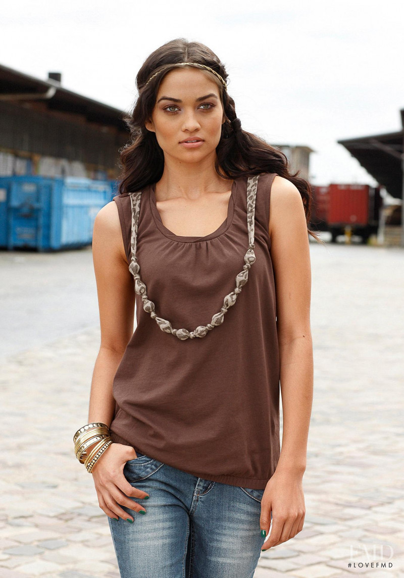 Shanina Shaik featured in  the Otto catalogue for Spring/Summer 2012