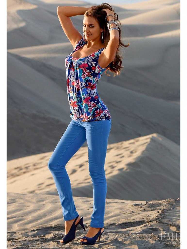 Irina Shayk featured in  the Otto catalogue for Spring/Summer 2012