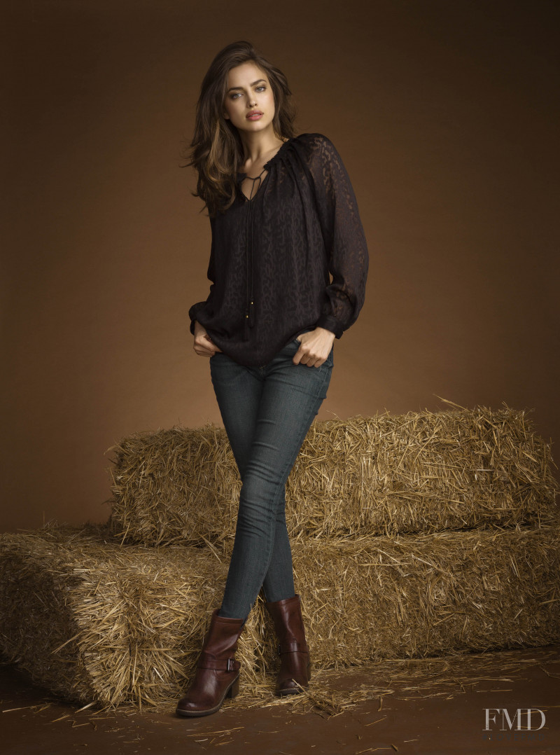 Irina Shayk featured in  the Xti advertisement for Autumn/Winter 2013