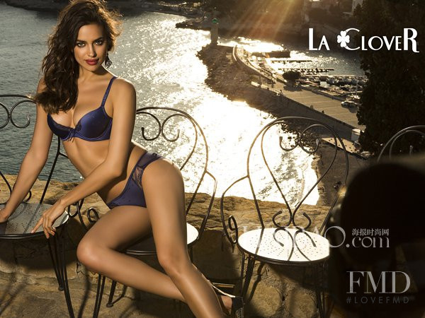 Irina Shayk featured in  the La Clover advertisement for Autumn/Winter 2013