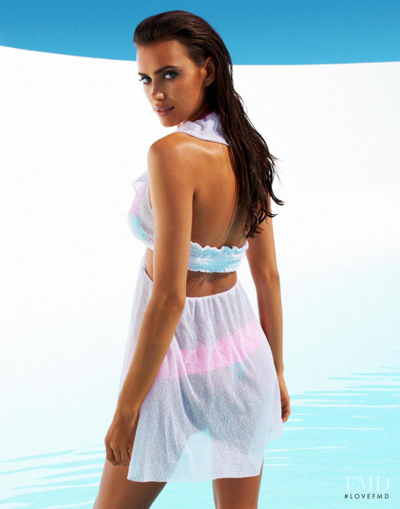 Irina Shayk featured in  the Beach Bunny Swimwear advertisement for Spring/Summer 2013