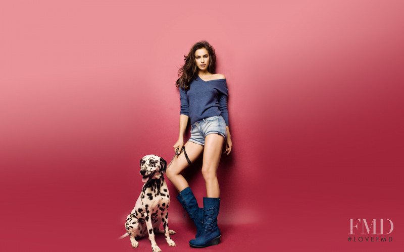 Irina Shayk featured in  the Xti advertisement for Autumn/Winter 2012