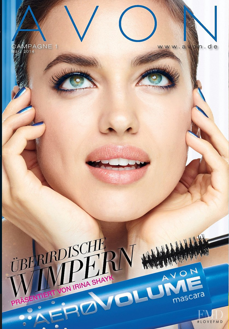 Irina Shayk featured in  the AVON catalogue for Spring/Summer 2014