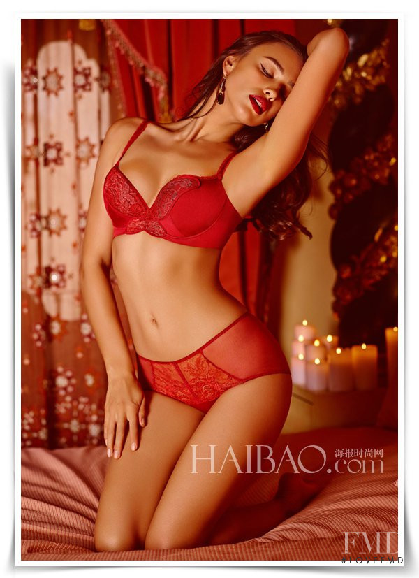 Irina Shayk featured in  the La Clover advertisement for Autumn/Winter 2014