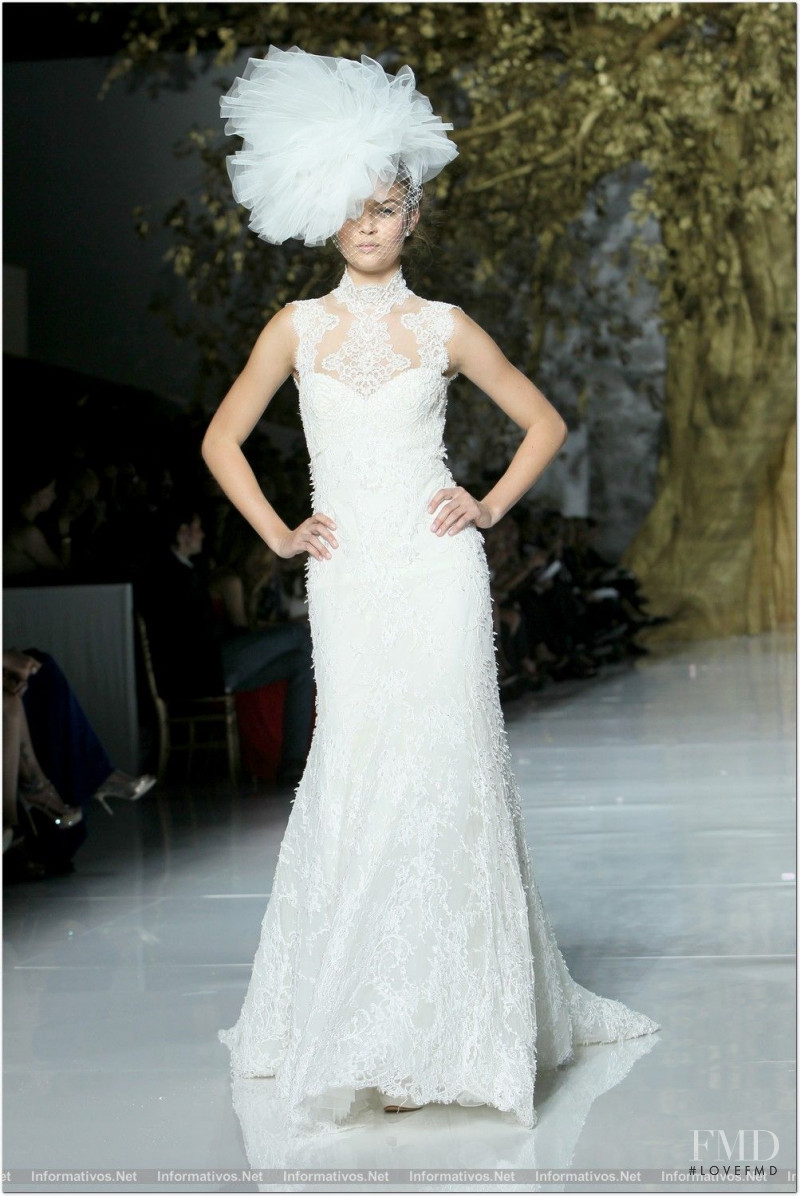 Josephine Skriver featured in  the Pronovias First Love fashion show for Autumn/Winter 2014