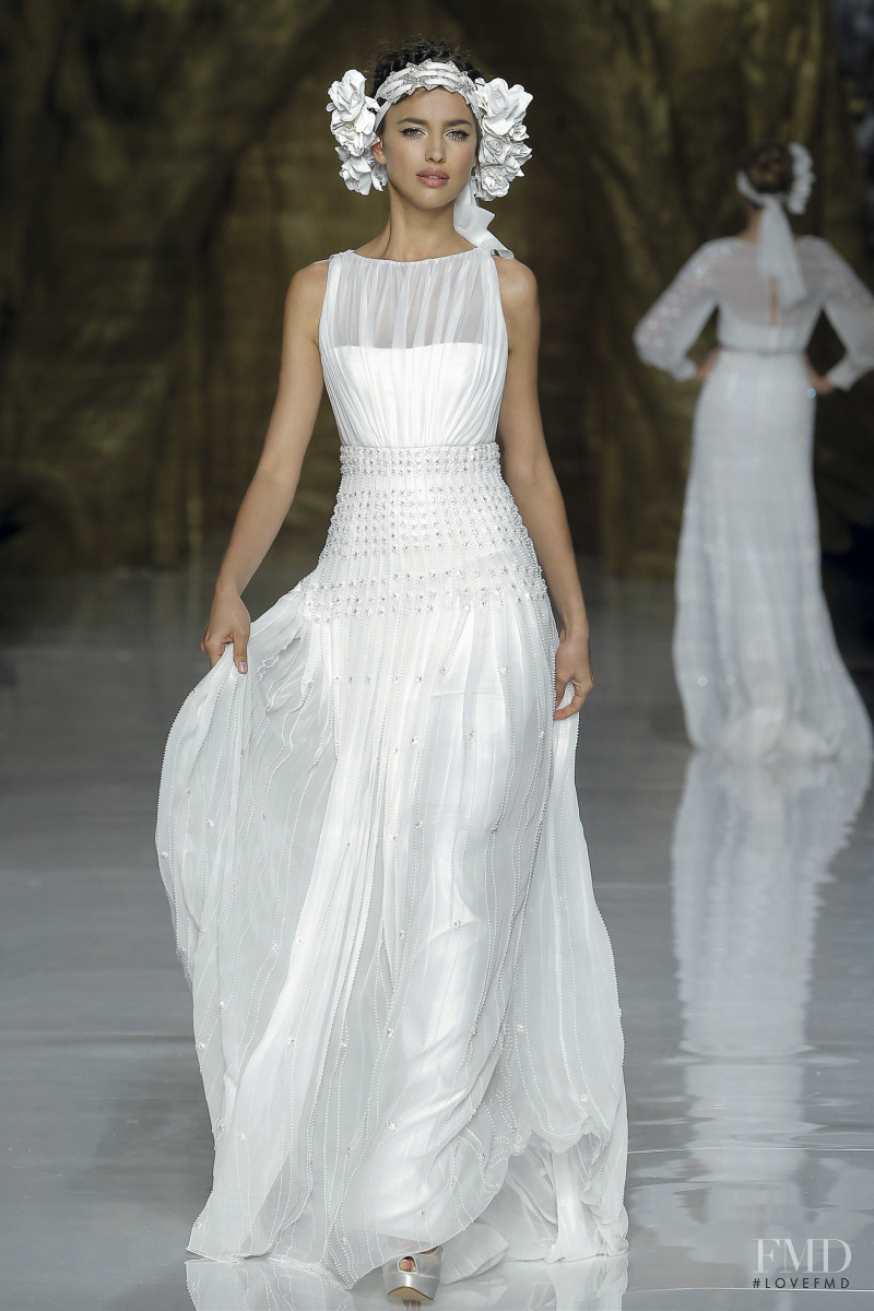 Irina Shayk featured in  the Pronovias First Love fashion show for Autumn/Winter 2014