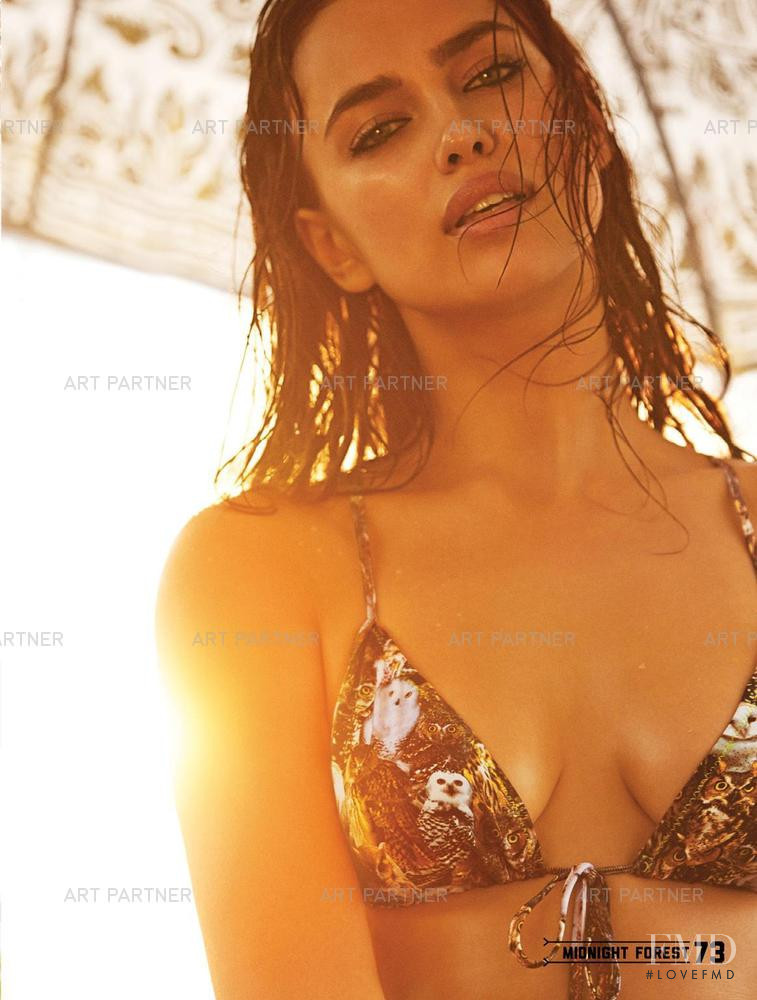 Irina Shayk featured in  the Agua Bendita Exotic Journey advertisement for Spring/Summer 2015