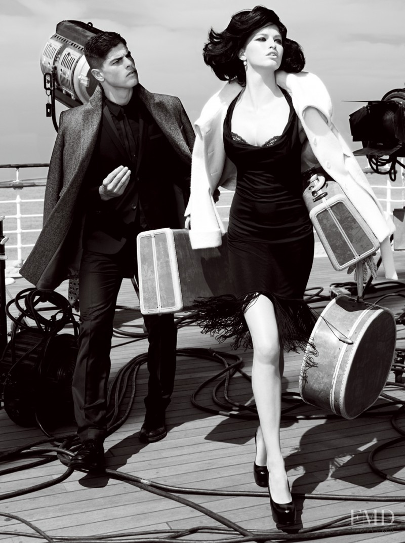 Sabrina Nait featured in  the Guess by Marciano advertisement for Fall 2010