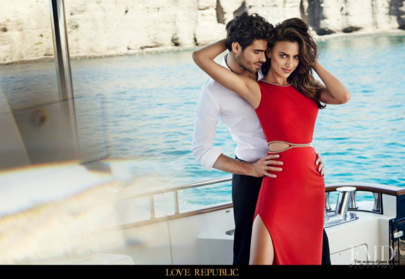 Irina Shayk featured in  the Love Republic advertisement for Spring/Summer 2015