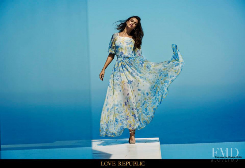 Irina Shayk featured in  the Love Republic advertisement for Spring/Summer 2015