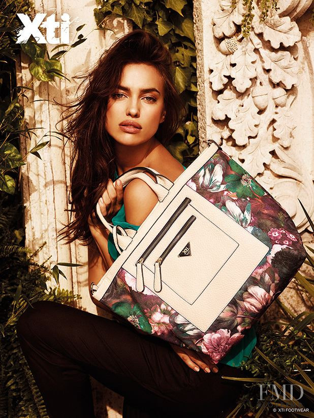 Irina Shayk featured in  the Xti advertisement for Spring/Summer 2015