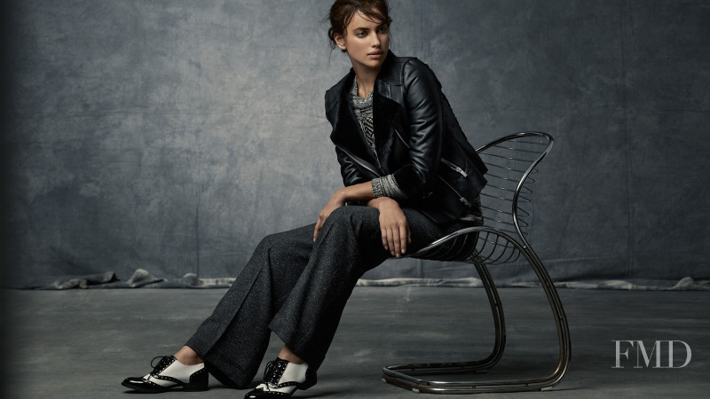 Irina Shayk featured in  the Blanco SuiteBlanco advertisement for Winter 2014