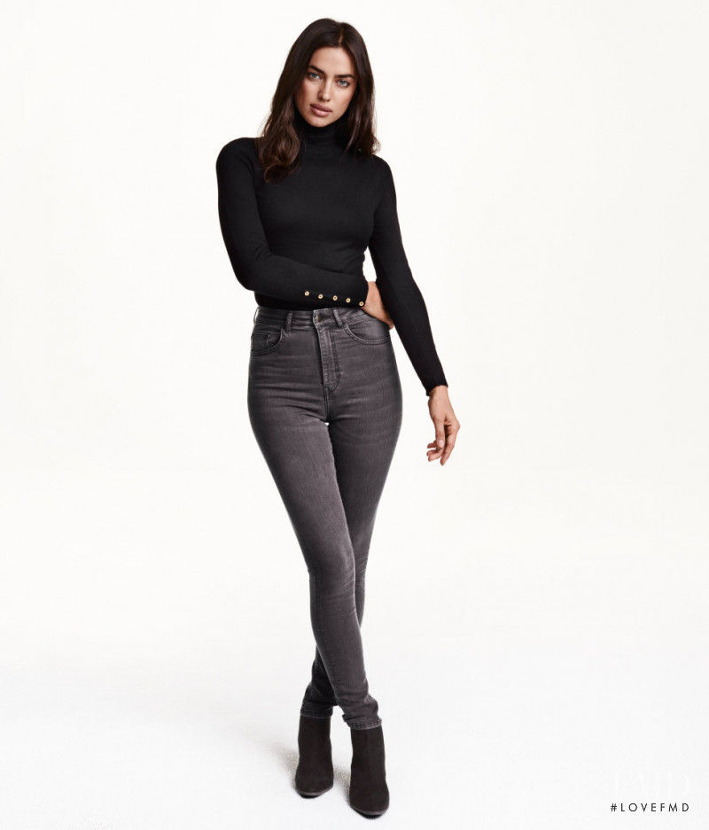 Irina Shayk featured in  the H&M catalogue for Fall 2015