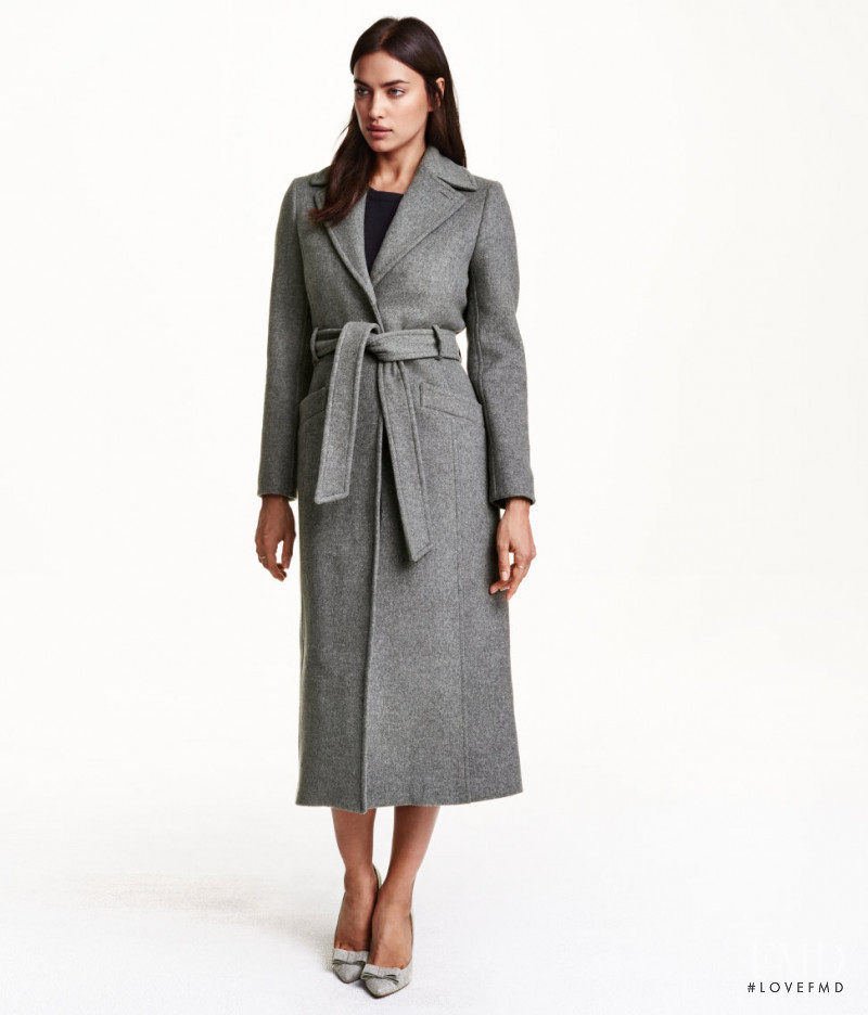 Irina Shayk featured in  the H&M catalogue for Fall 2015