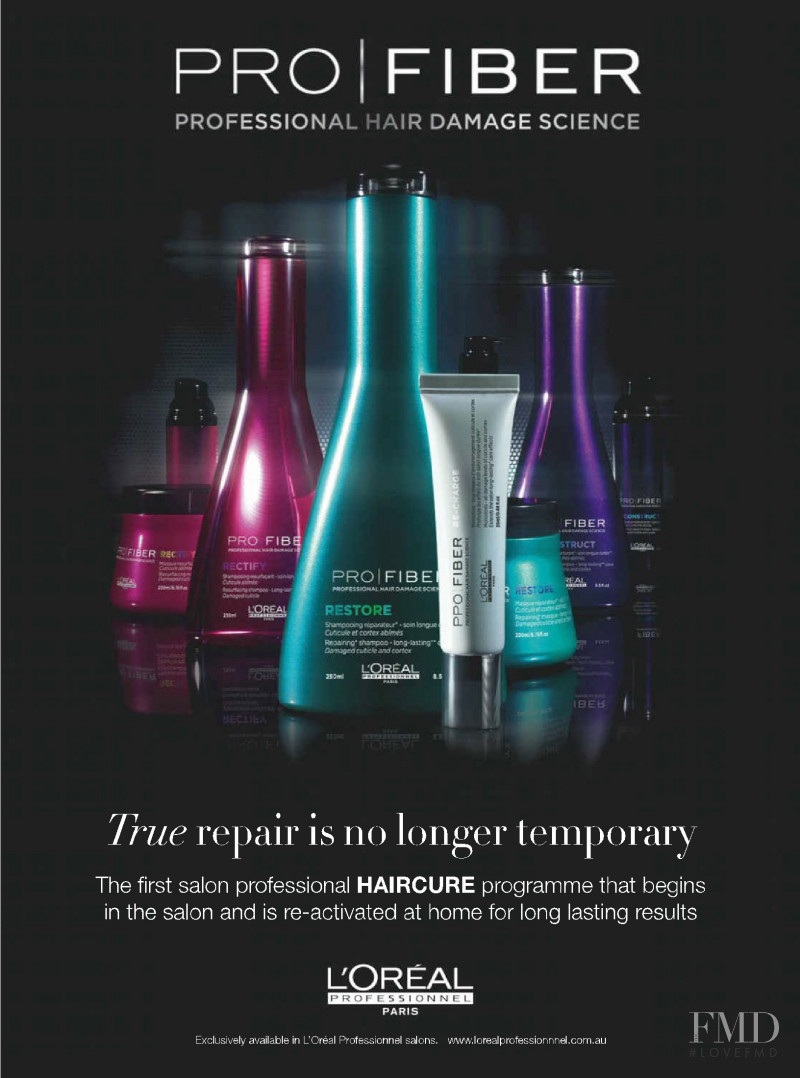 L\'Oreal Paris Elseve Shampoo advertisement for Autumn/Winter 2015