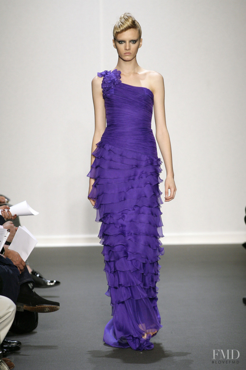 Daria Strokous featured in  the Andrew Gn fashion show for Spring/Summer 2010
