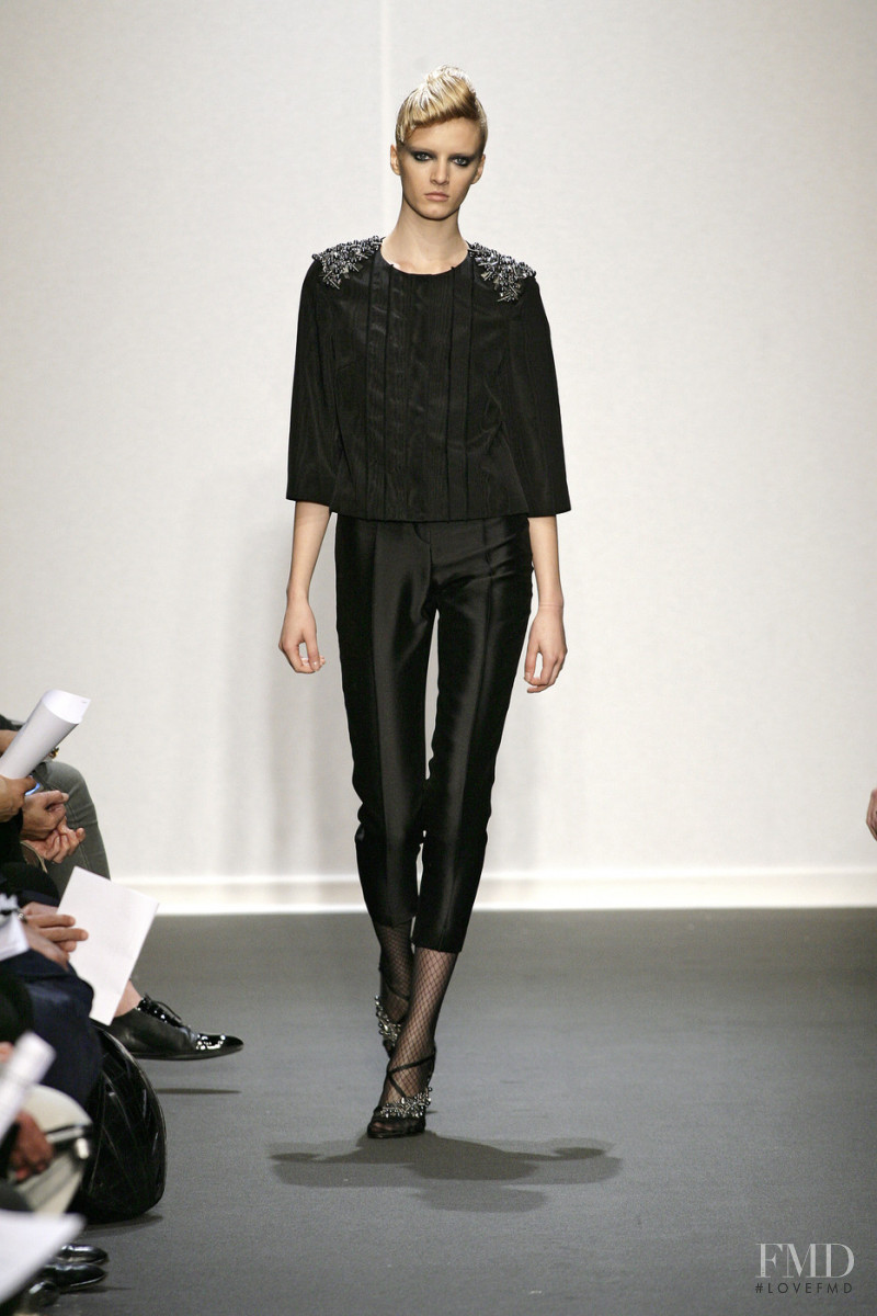 Daria Strokous featured in  the Andrew Gn fashion show for Spring/Summer 2010