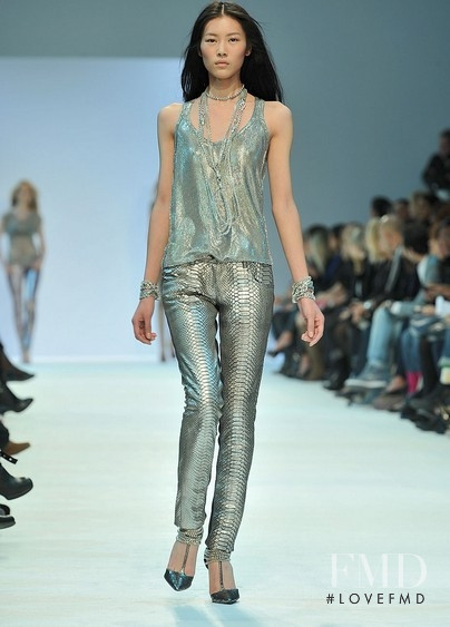 Liu Wen featured in  the Barbara Bui fashion show for Spring/Summer 2010