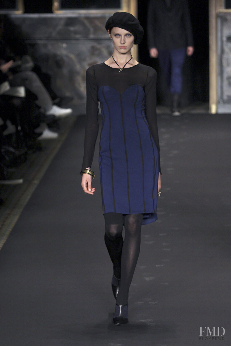 Olga Sherer featured in  the rag & bone fashion show for Autumn/Winter 2008