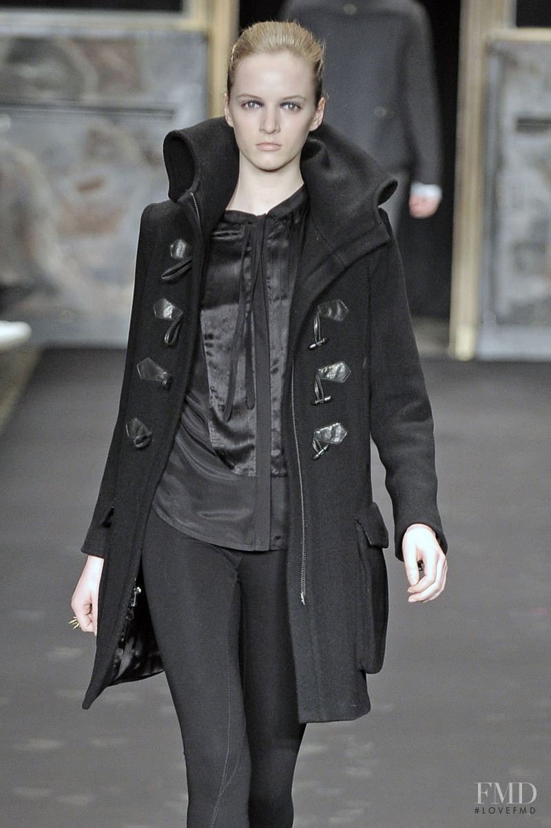 Daria Strokous featured in  the rag & bone fashion show for Autumn/Winter 2008