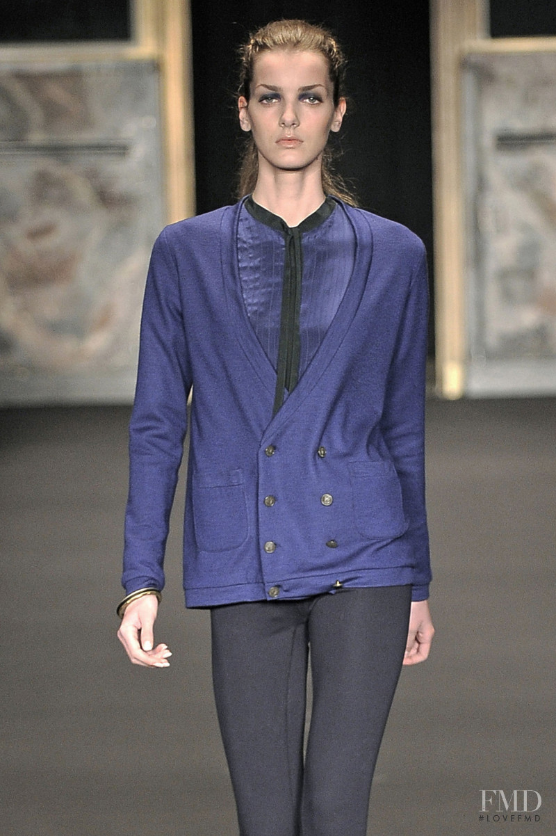 Denisa Dvorakova featured in  the rag & bone fashion show for Autumn/Winter 2008