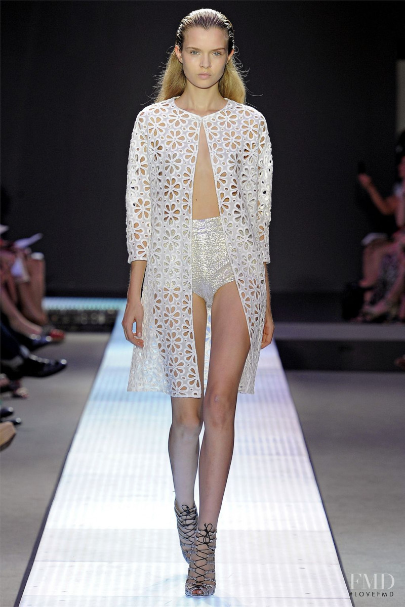 Josephine Skriver featured in  the Giambattista Valli fashion show for Spring/Summer 2012