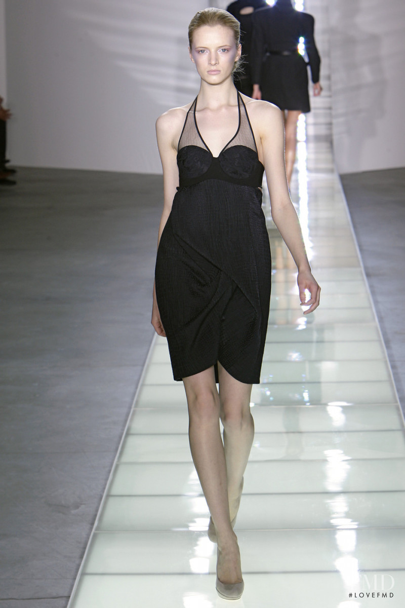 Daria Strokous featured in  the Preen by Thornton Bregazzi fashion show for Autumn/Winter 2010