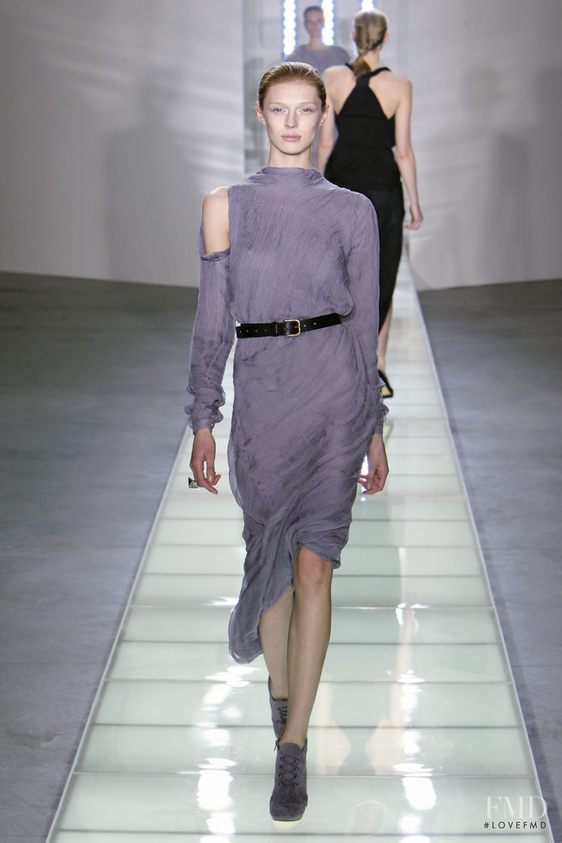 Olga Sherer featured in  the Preen by Thornton Bregazzi fashion show for Autumn/Winter 2010
