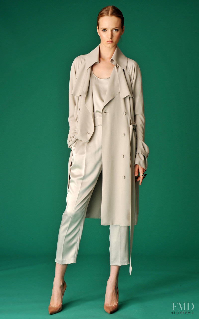 Daria Strokous featured in  the Rachel Roy lookbook for Resort 2010