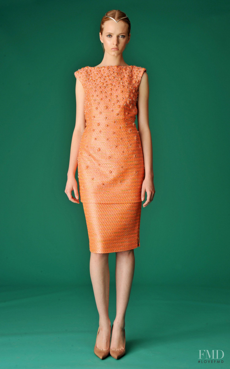 Daria Strokous featured in  the Rachel Roy lookbook for Resort 2010