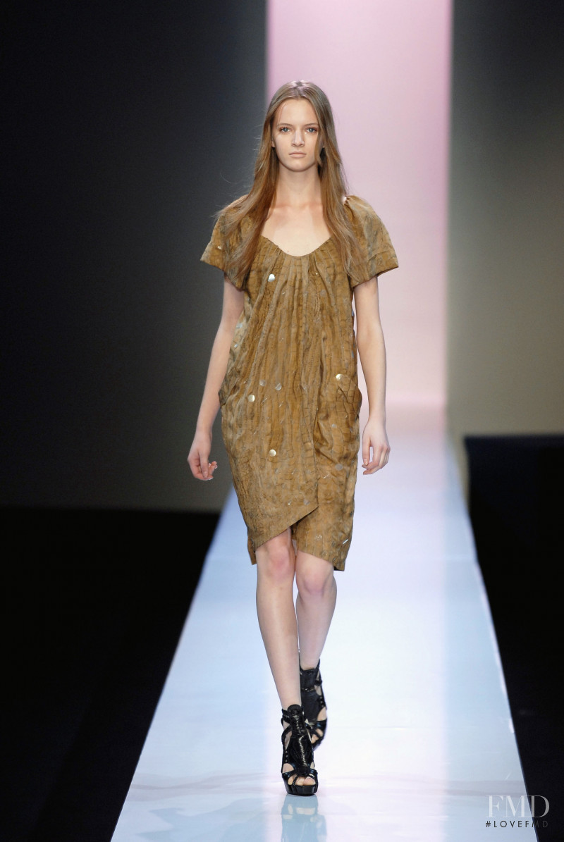 Daria Strokous featured in  the Barbara Bui fashion show for Spring/Summer 2008
