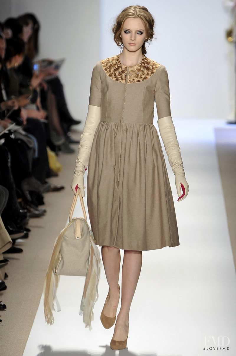 Daria Strokous featured in  the Ports 1961 fashion show for Autumn/Winter 2009