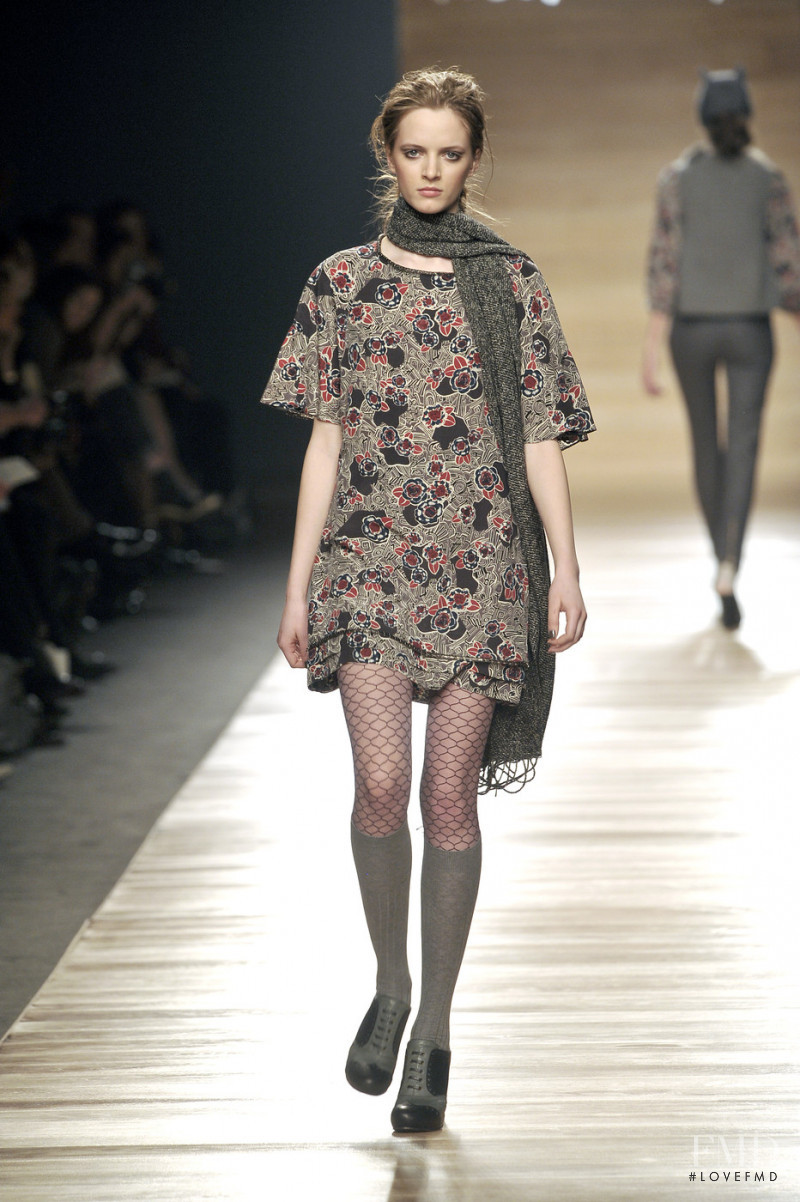 Daria Strokous featured in  the Kristina Ti fashion show for Autumn/Winter 2009