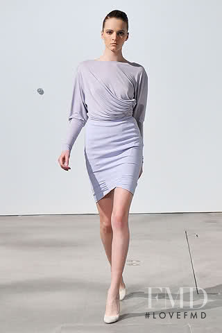 Daria Strokous featured in  the Altuzarra fashion show for Autumn/Winter 2009