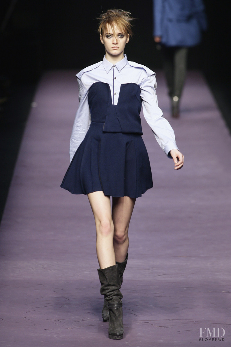 Daria Strokous featured in  the C’N’C CoSTUME NATIONAL fashion show for Autumn/Winter 2009