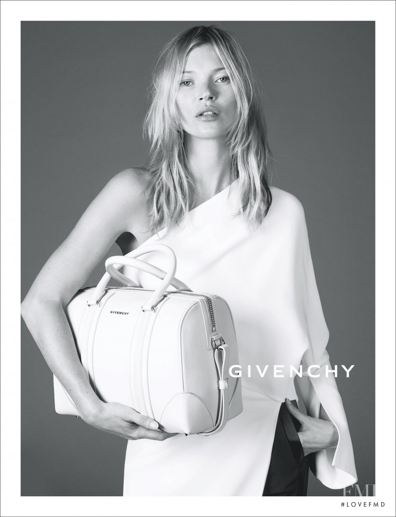 Kate Moss featured in  the Givenchy advertisement for Spring/Summer 2013