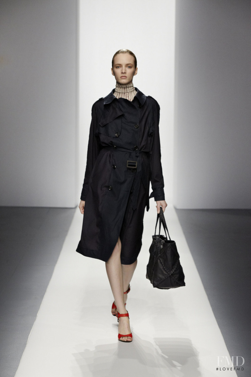 Daria Strokous featured in  the Bottega Veneta fashion show for Resort 2012
