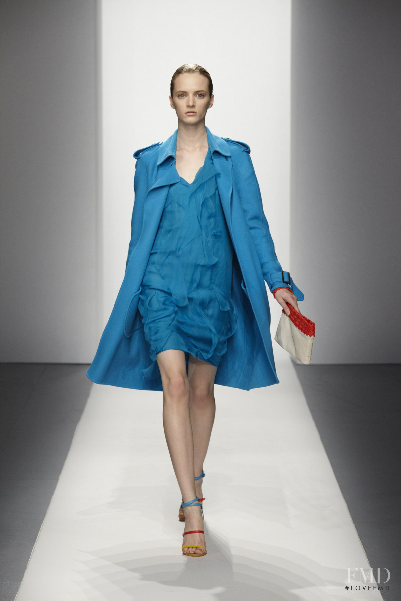 Daria Strokous featured in  the Bottega Veneta fashion show for Resort 2012