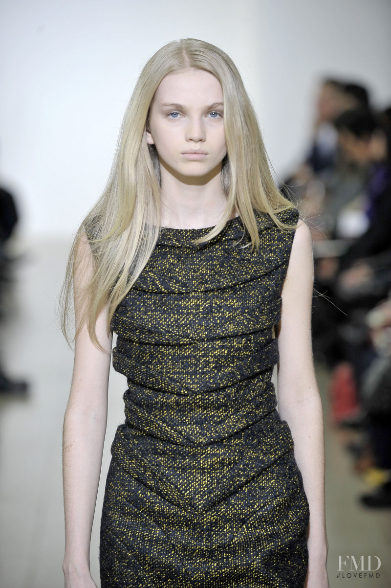 Diana Farkhullina featured in  the Jil Sander fashion show for Autumn/Winter 2008